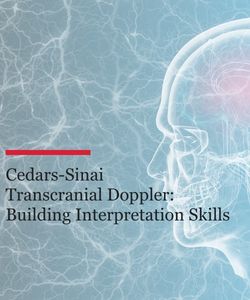 Cedars-Sinai Transcranial Doppler: Building Interpretation Skills-March 2026 Banner